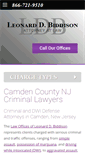 Mobile Screenshot of camdencountycriminallaw.com